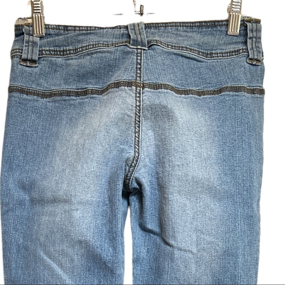 JOUJOU WOMEN’S FLARE DENIM STRETCH‎ JEANS SIZE 5 - Picture 4 of 13